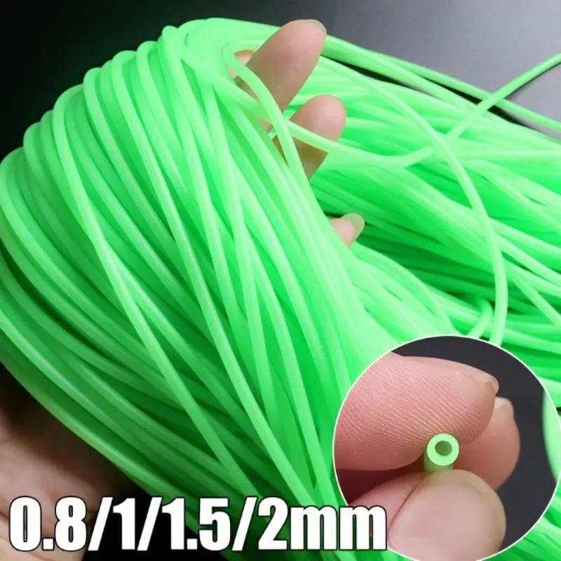 Night Float Fishing - 0.8/1/1.2/1.5/2mm Luminous Fishing Hose Silicone Anti