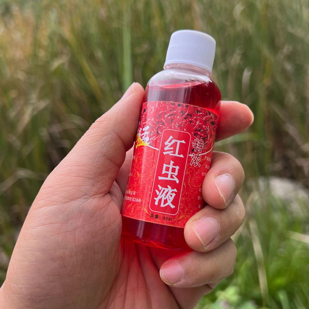 60ML Liquid Blood Worm Scent F - огляд і ціна Fishing Equipment For Sale