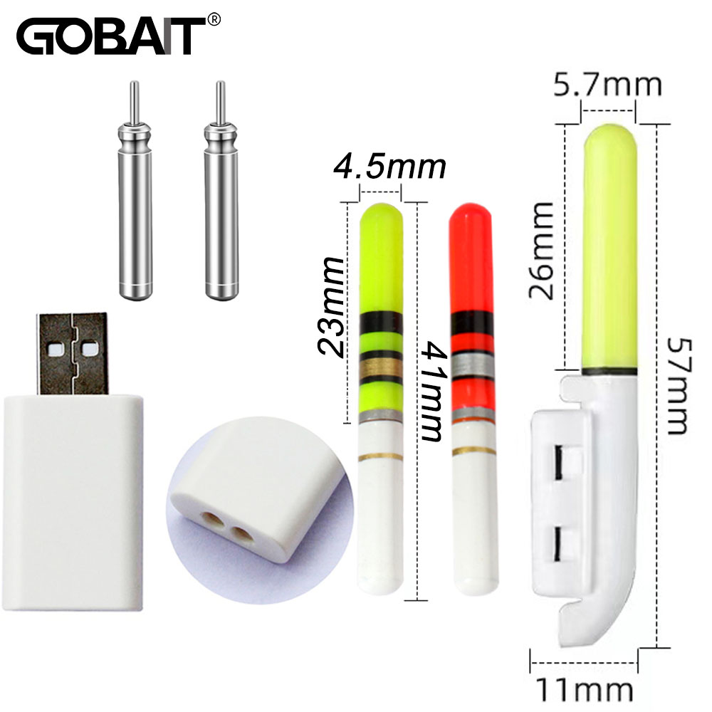 CR322 3.6V Lithium Battery USB - огляд і ціна Night Float Fishing