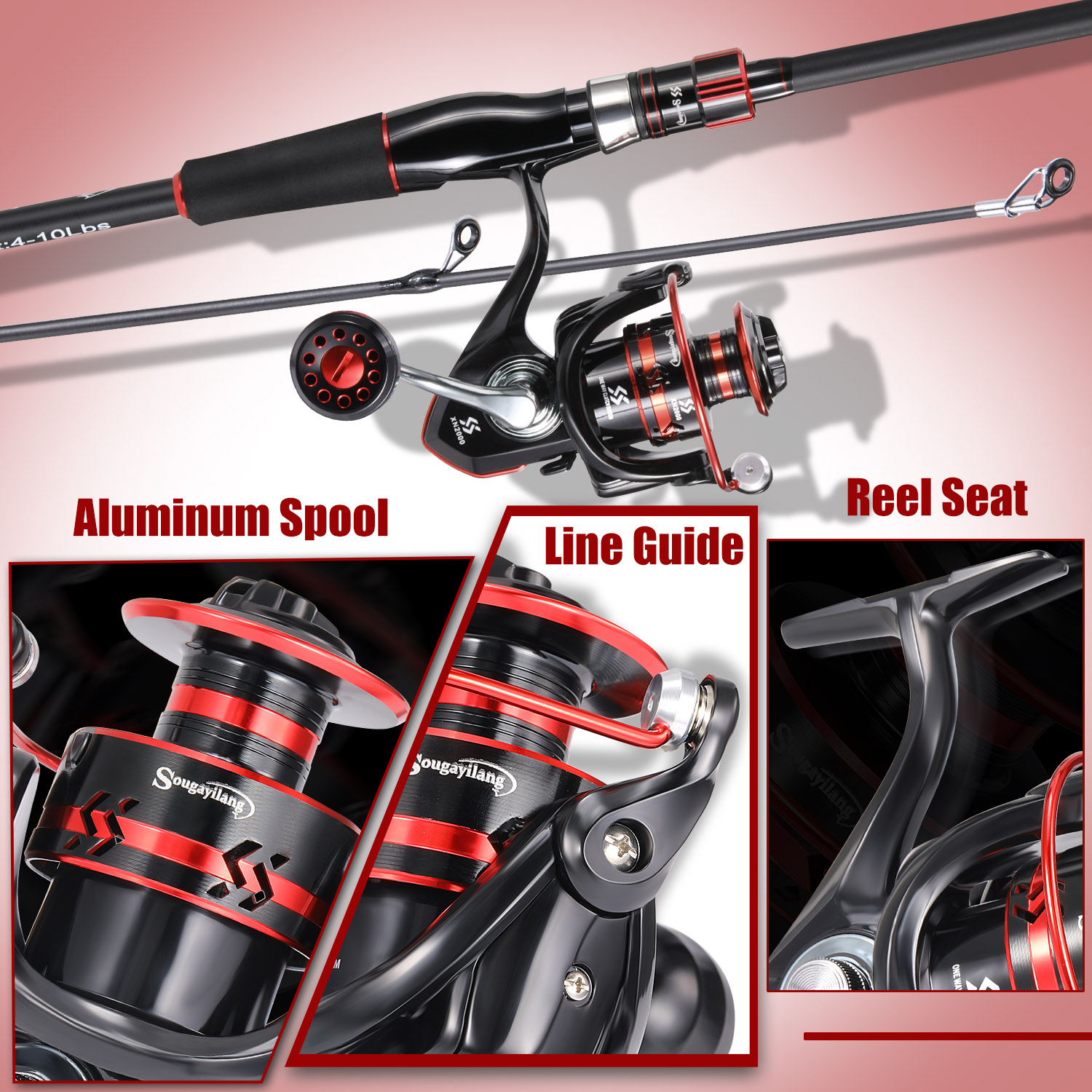 Sougayilang Fishing Rod and Re - огляд і ціна Fishing Equipment Europe