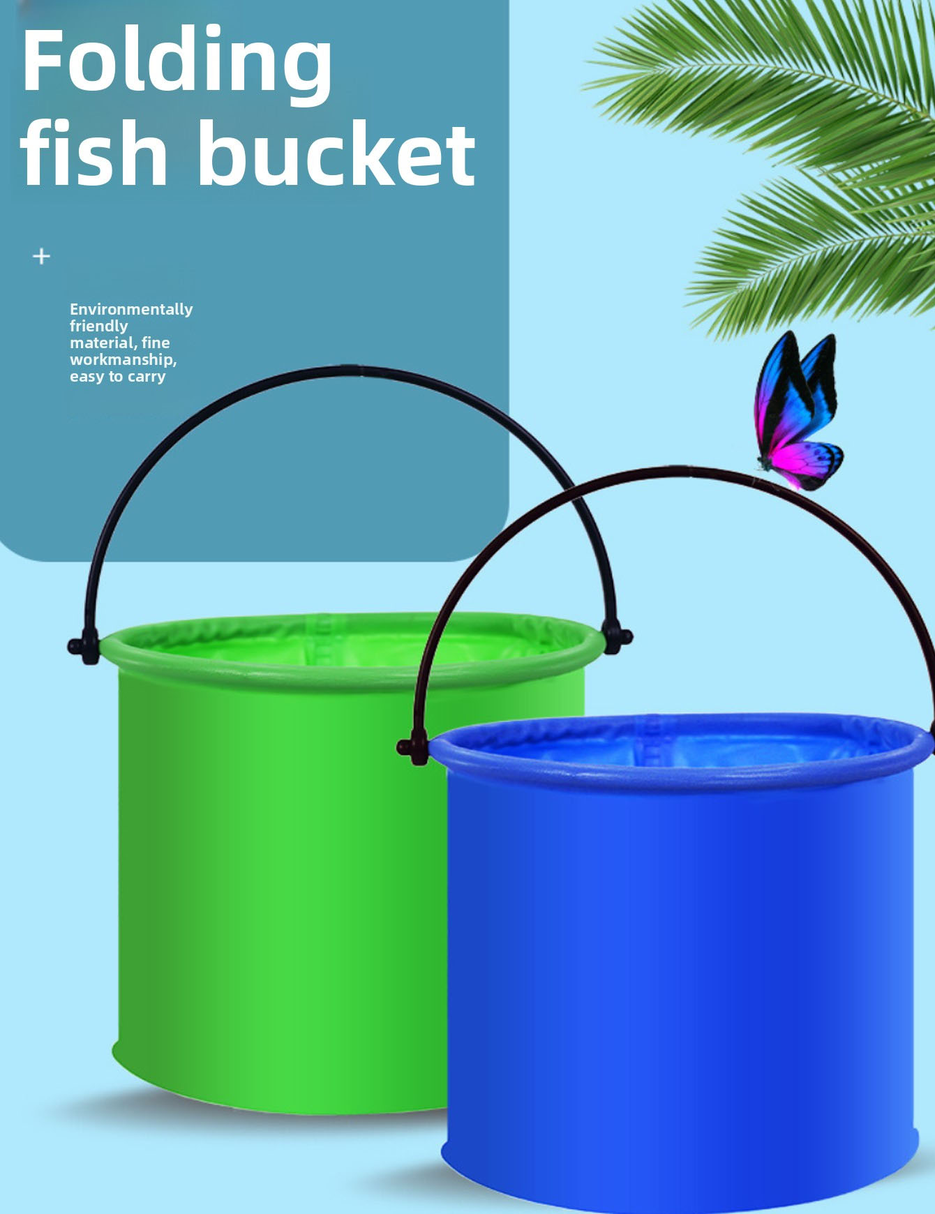 Telescopic Fishing Bucket, Ext - огляд і ціна Fishing Equipment For Sale