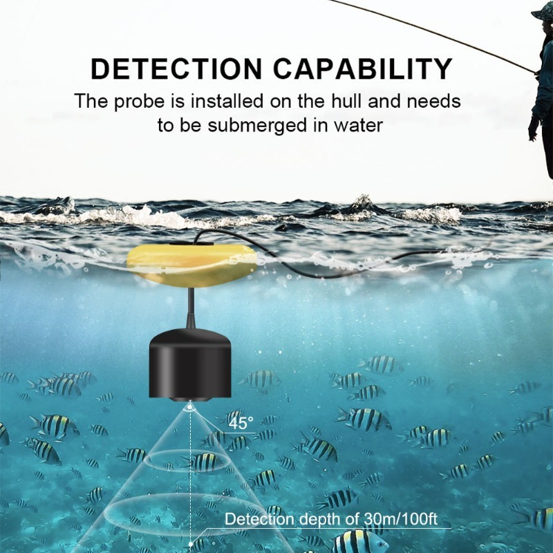 Sonar Fish Detector Lightweigh - огляд і ціна Fishing Equipment In English