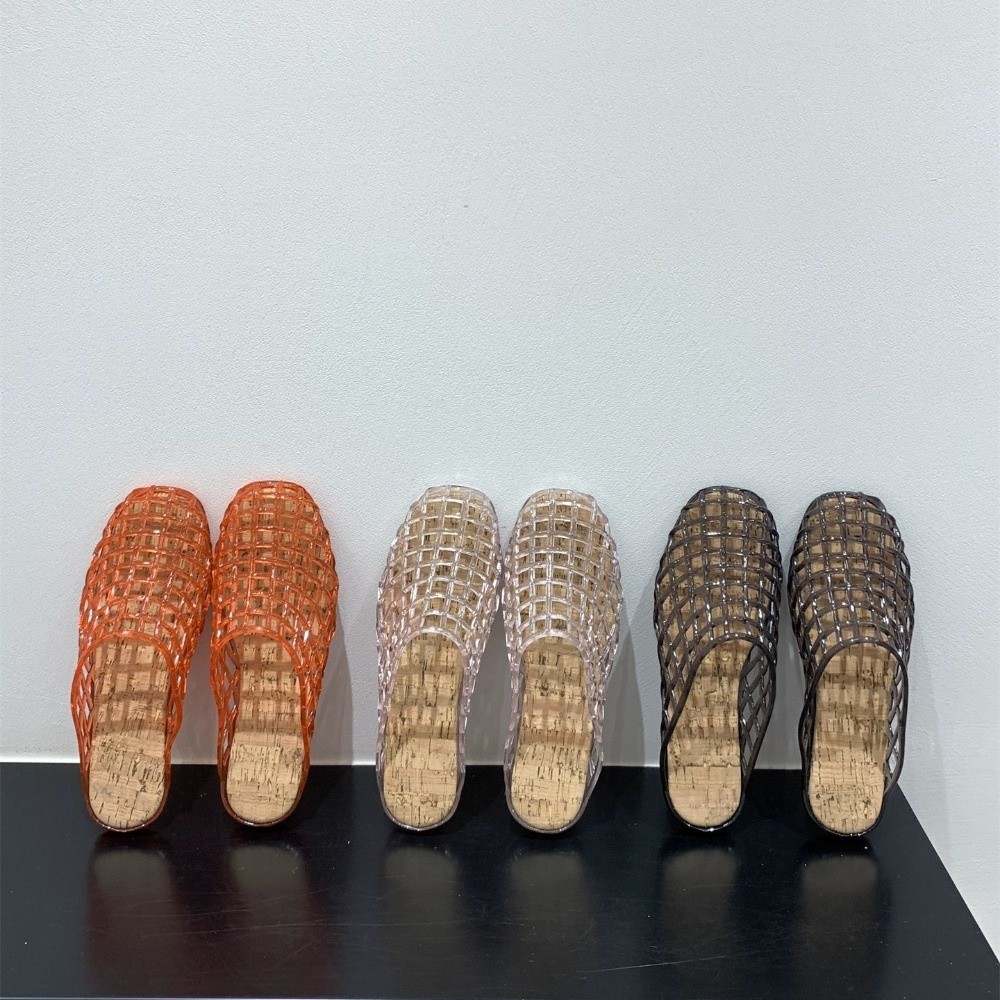 Round Toe PVC Crystal Slippers - огляд і ціна Fishing Equipment Net