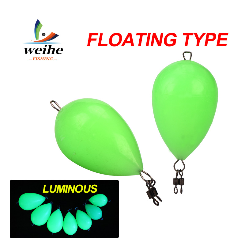 WEIHE 1PC Glow-in-the-dark Fis - огляд і ціна Night Float Fishing