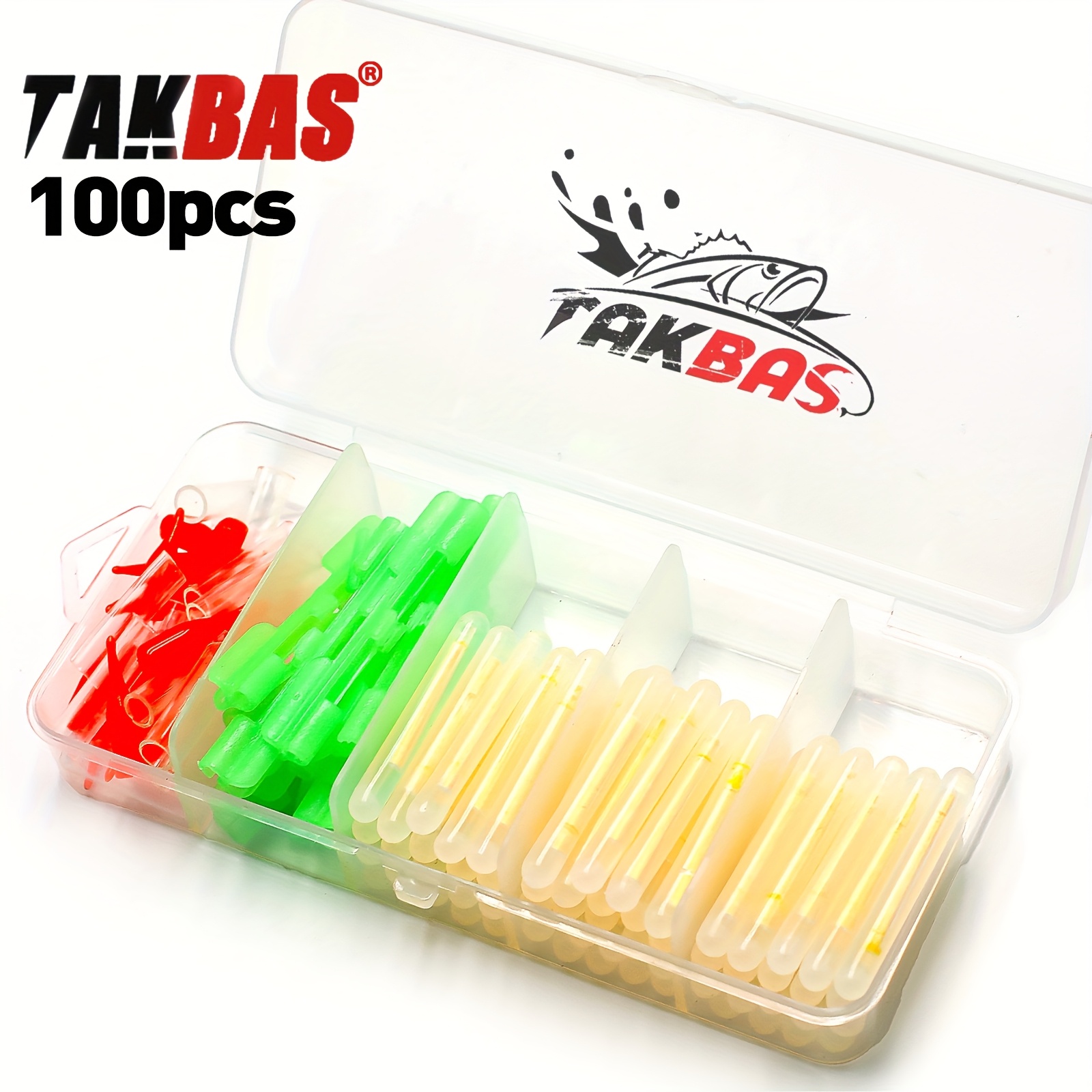 100PCS Fishing Glow Sticks Set - огляд і ціна Night Float Fishing